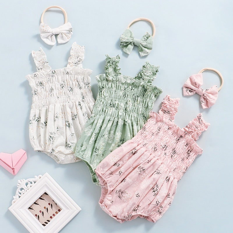 The Isla Romper + Headband