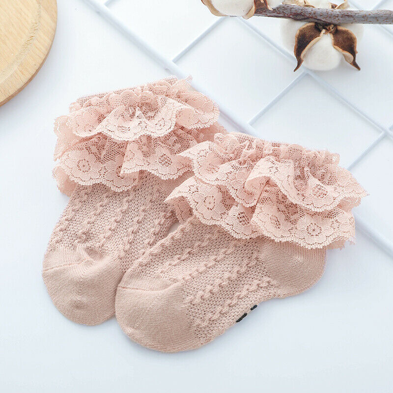 Lace Bow Socks