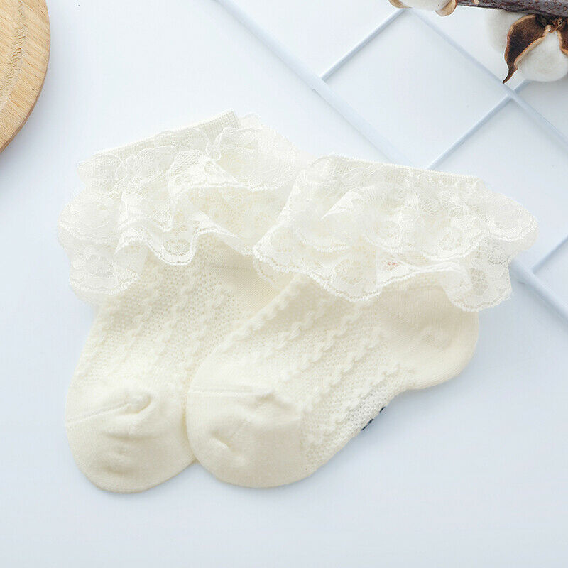 Lace Bow Socks