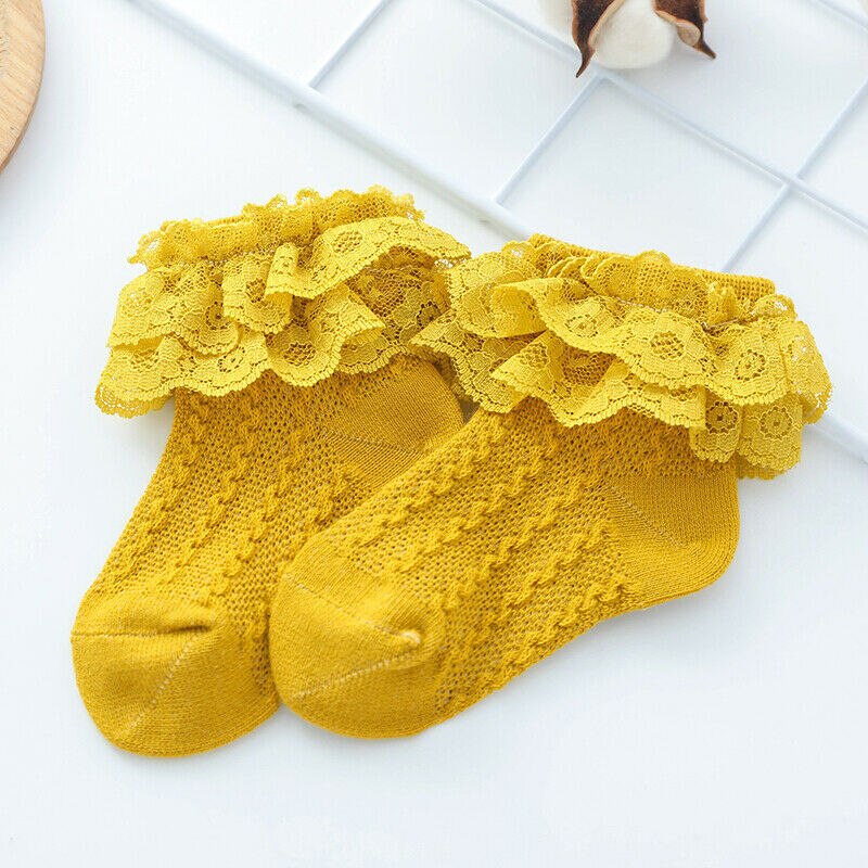 Lace Bow Socks