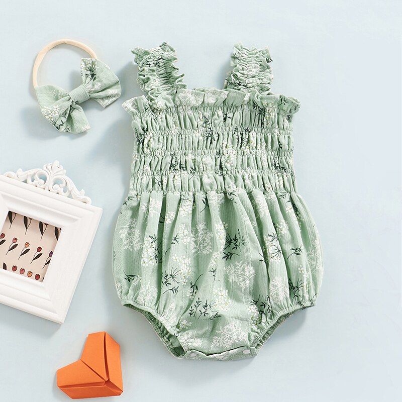 The Isla Romper + Headband