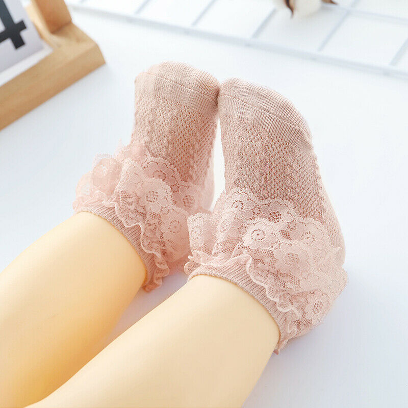 Lace Bow Socks