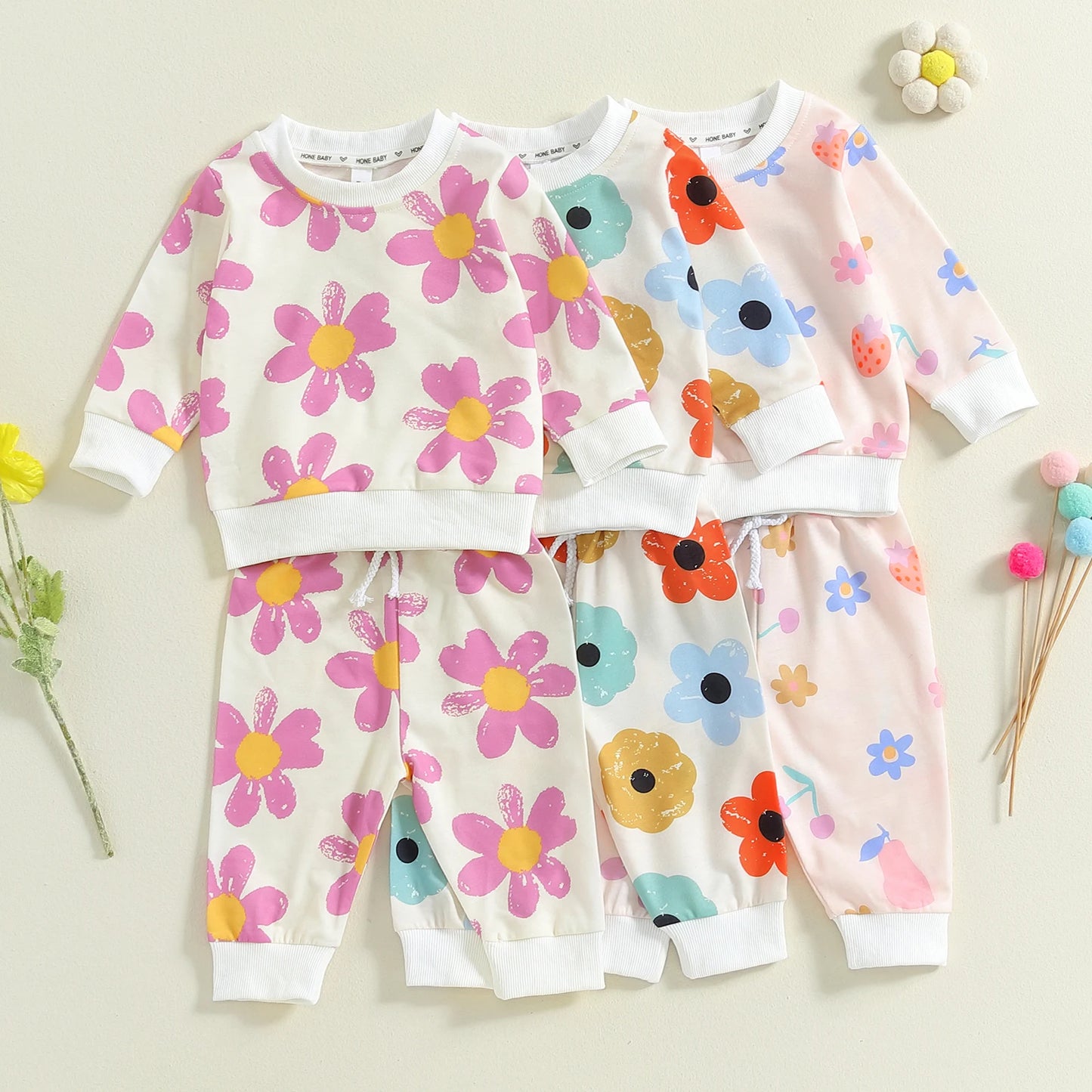 Flower Print Set
