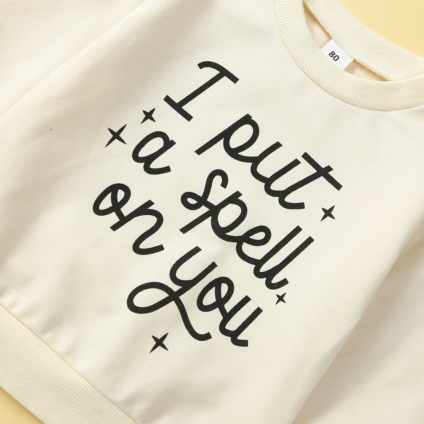 I put a spell on you sweatshirt