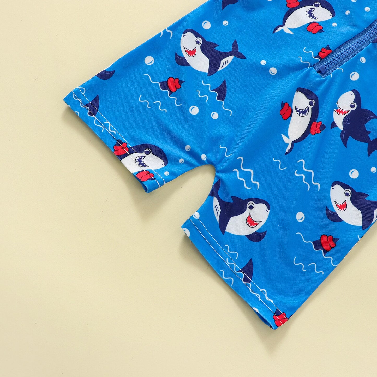 Cartoon Animal Zipper Swimsuit