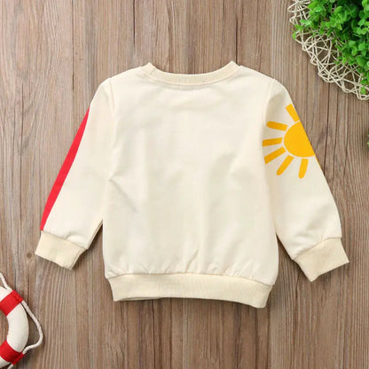 Retro Rainbow Sweatshirt kids