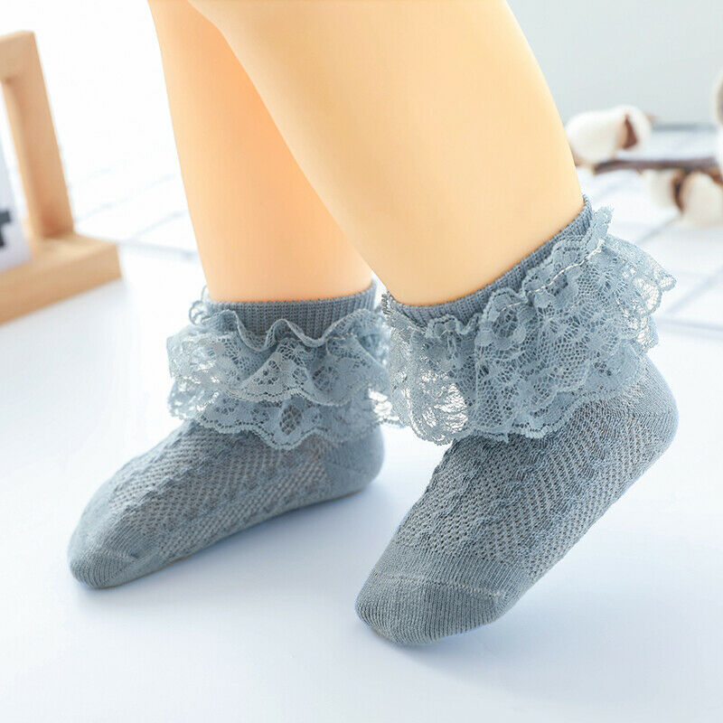 Lace Bow Socks