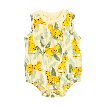 Cute Animal Print Romper
