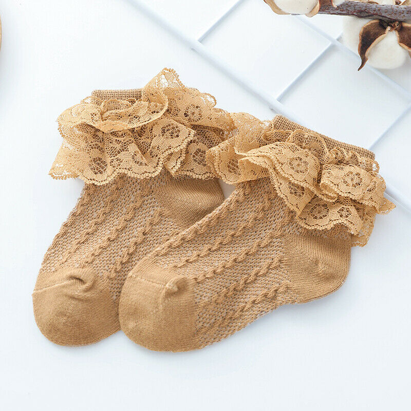 Lace Bow Socks