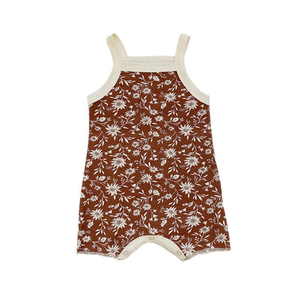Summer Floral Baby Romper