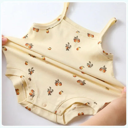 Cotton Sleeveless Romper
