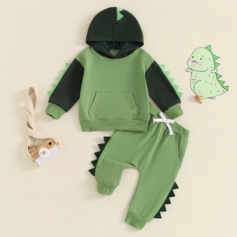 Adorable Dinosaur Tracksuit