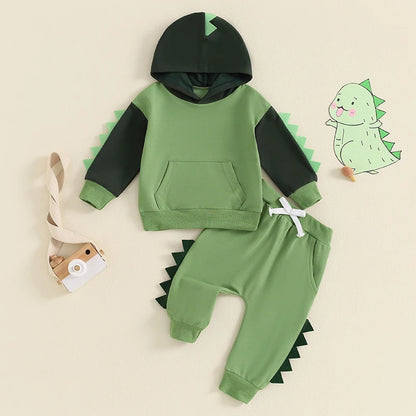 Adorable Dinosaur Tracksuit