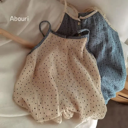 Loose Cotton Jumpsuit