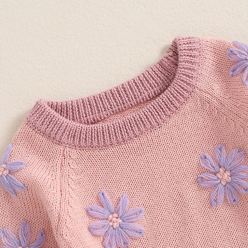 Floral Knit Style Romper