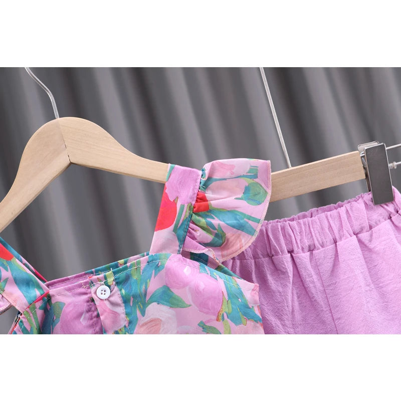 Two Piece Floral Set