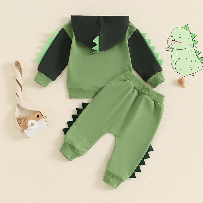 Adorable Dinosaur Tracksuit
