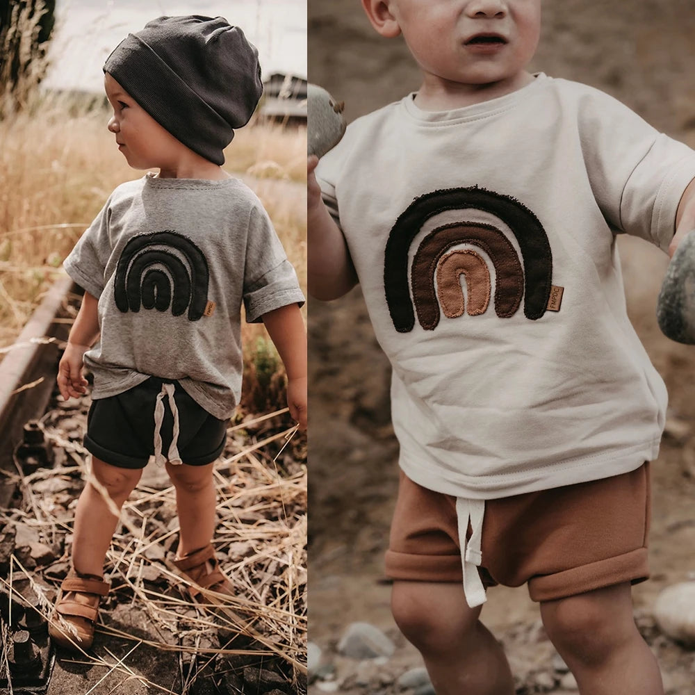 Groovy Spring Tees and Shorts (Mix and Match)