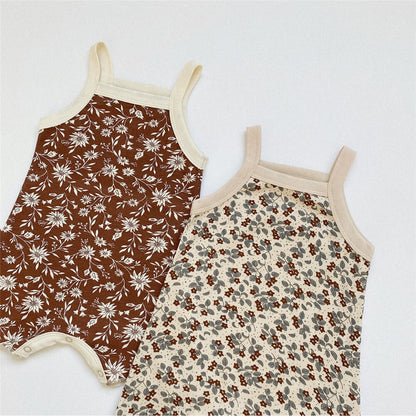 Summer Floral Baby Romper