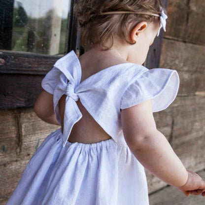 Cotton Linen Princess Dress
