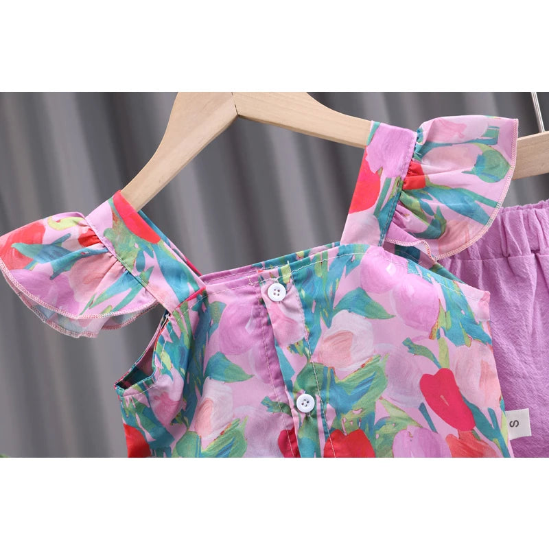 Two Piece Floral Set