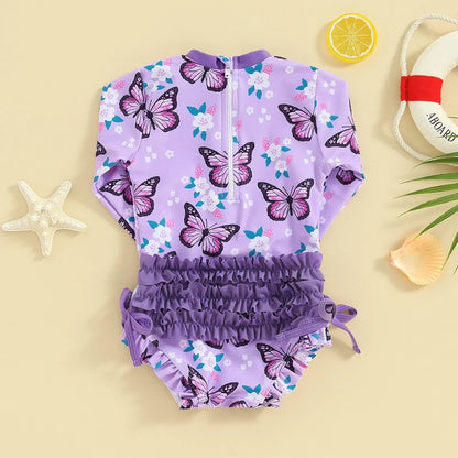 Long Sleeve Baby Swimsuits