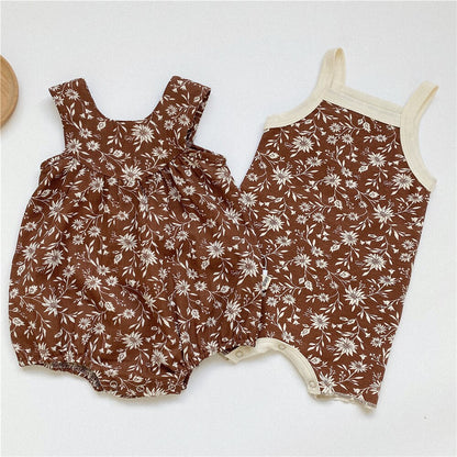 Summer Floral Baby Romper