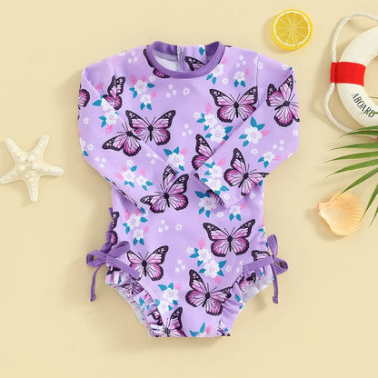 Long Sleeve Baby Swimsuits