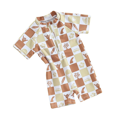 0-24 Toddler Zip Up Swimsuit