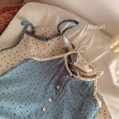 Loose Cotton Jumpsuit