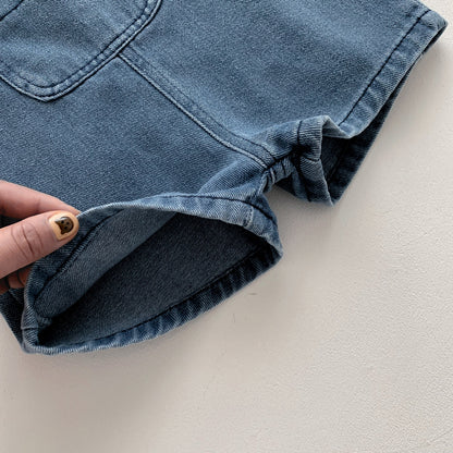 Baby Tee + Overall Pants