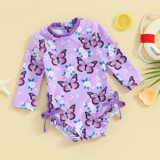 Long Sleeve Baby Swimsuits