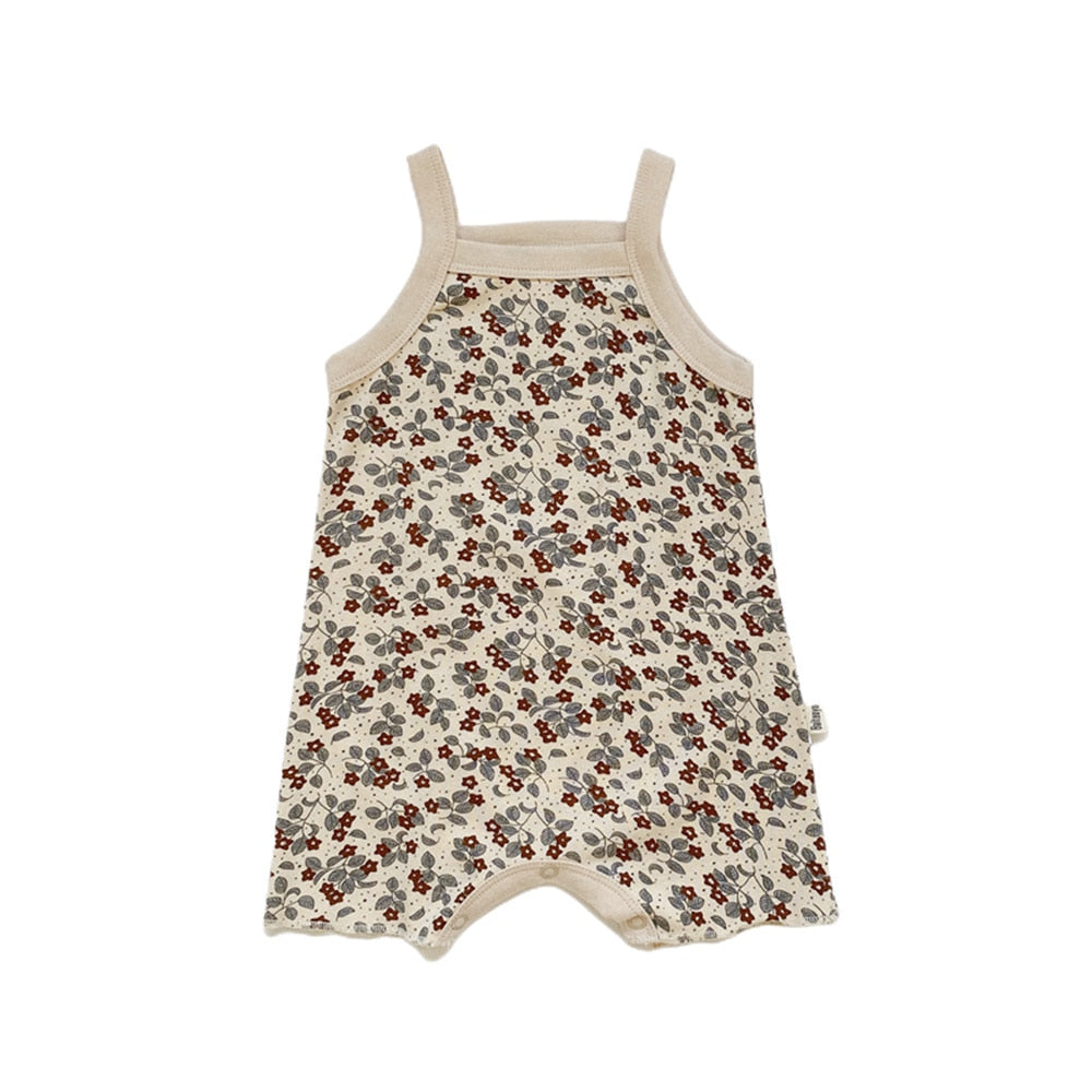 Summer Floral Baby Romper
