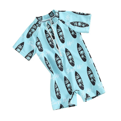 0-24 Toddler Zip Up Swimsuit