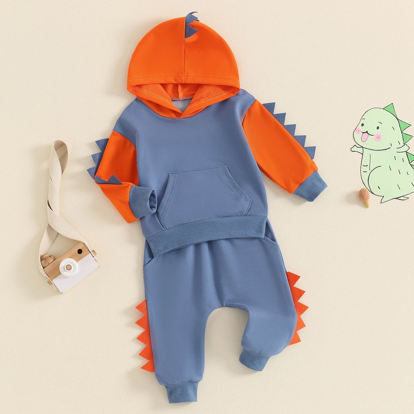 Adorable Dinosaur Tracksuit