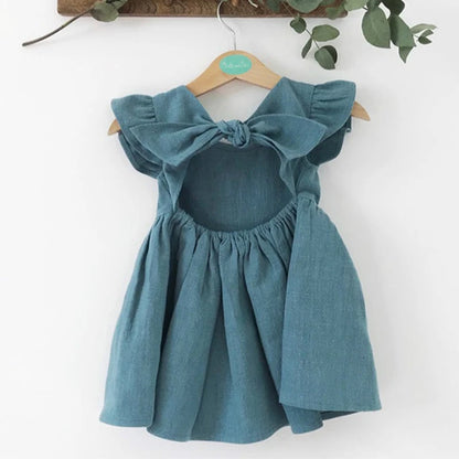 Cotton Linen Princess Dress