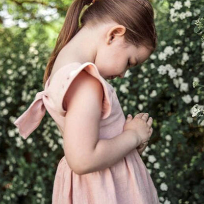Cotton Linen Princess Dress