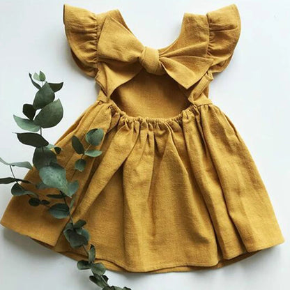 Cotton Linen Princess Dress