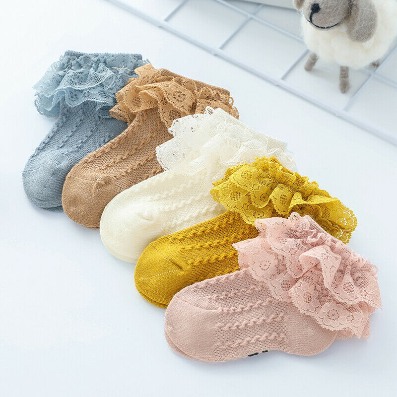 Lace Bow Socks