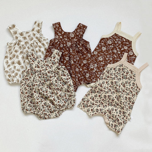 Summer Floral Baby Romper