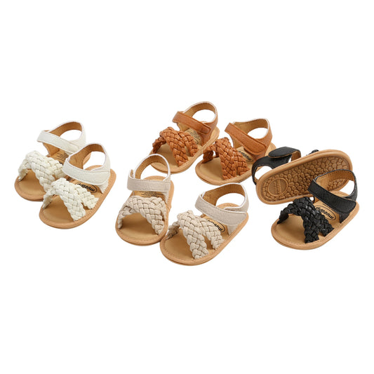 Soft Sole Open-toed Walking Shoes for Toddler